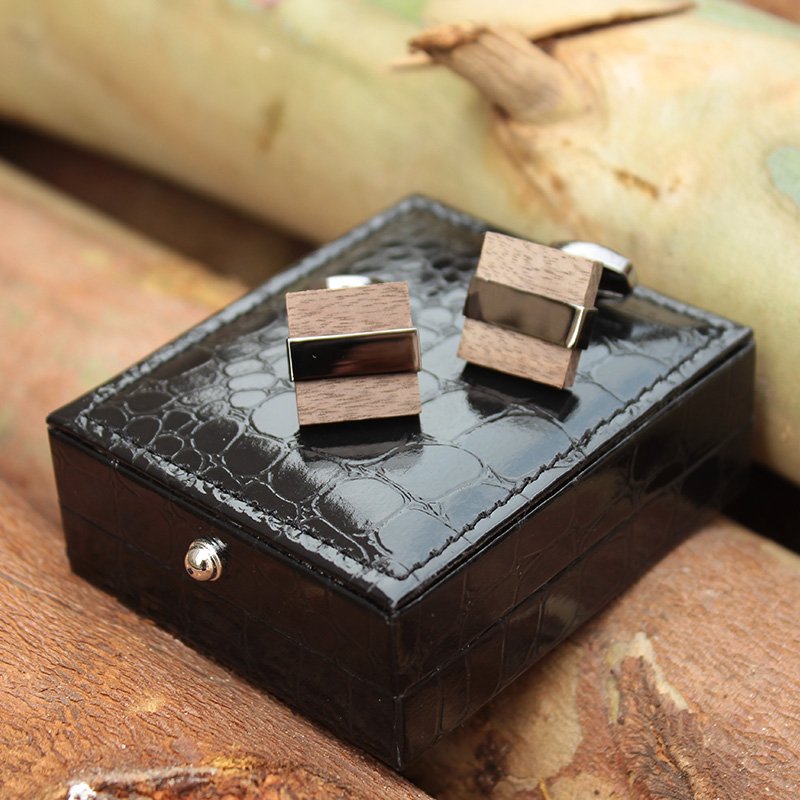 Wenge Wood Cufflinks