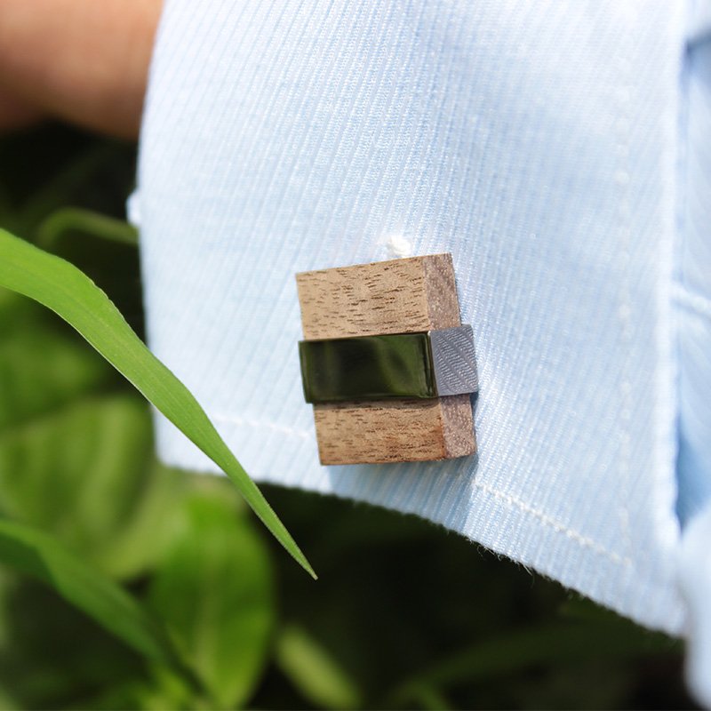 Wenge Wood Cufflinks