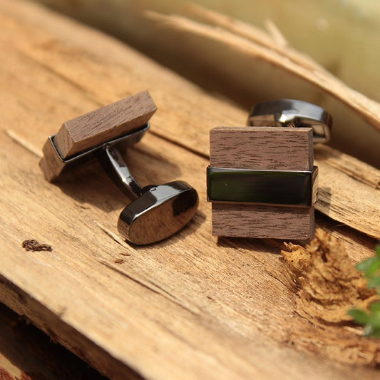 Wenge Wood Cufflinks