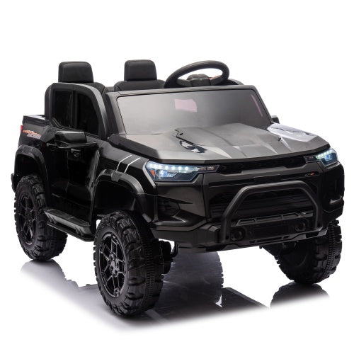 24V10A Two-seater Electric Pickup Truck For Kids Over 3 Years Old.