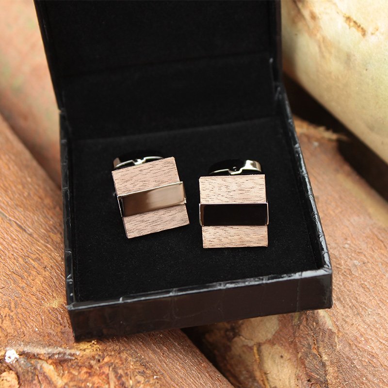 Wenge Wood Cufflinks