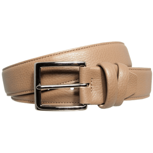 34 mm Duo Ply Leather Belt Beaver