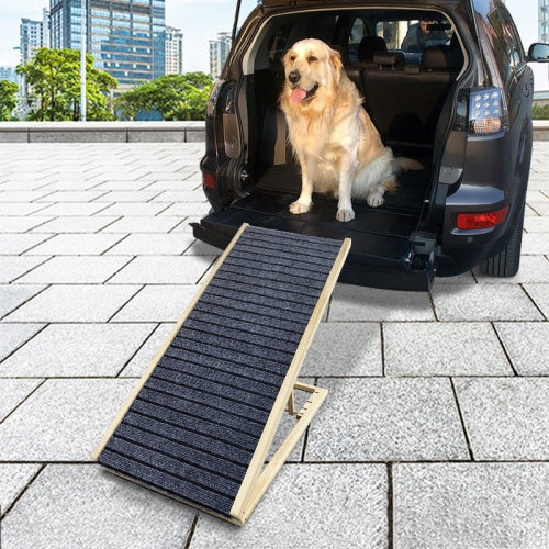 Dog Bed Ramp, Extra Wide For Excellent Traction, Pet Ramp For Small